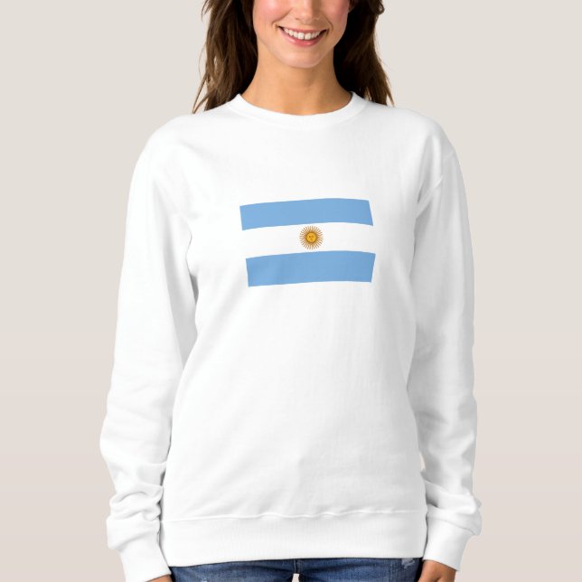 Patriotic Argentinian Flag Sweatshirt (Front)