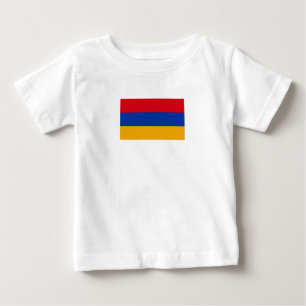 Patriotic Armenian Flag Baby T-Shirt