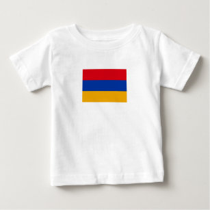 Patriotic Armenian Flag Baby T-Shirt