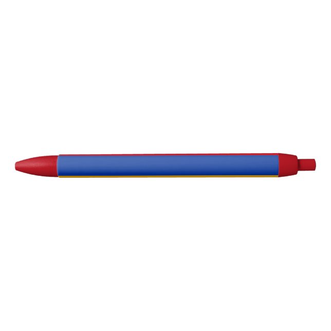 Patriotic Armenian Flag Blue Ink Pen (Front)