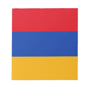 Patriotic Armenian Flag Notepad