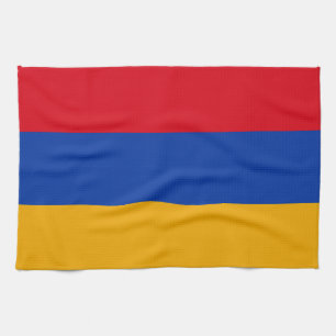 Patriotic Armenian Flag Tea Towel