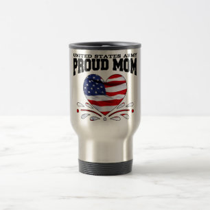 Patriotic Army Mum Travel Mug