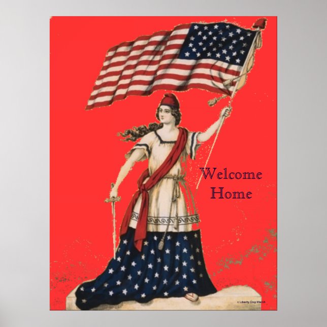 PATRIOTIC ARTWORK - POSTERS - CANVAS PRINTS (Front)
