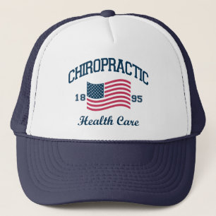 Patriotic Athletic Chiropractic Hat