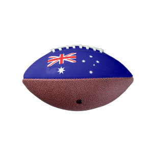 Patriotic Australian Flag American Football