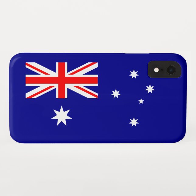 Patriotic Australian Flag Case-Mate iPhone Case (Back (Horizontal))