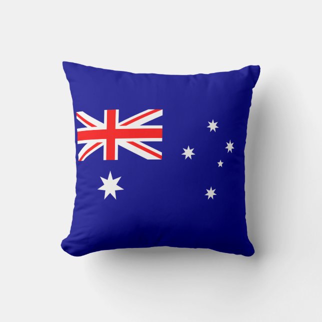 Patriotic Australian Flag Cushion (Front)