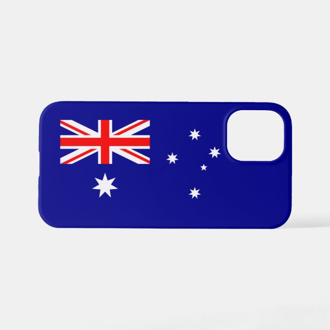 Patriotic Australian Flag iPhone Case (Back Horizontal)