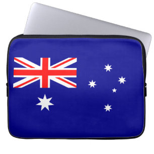 Patriotic Australian Flag Laptop Sleeve