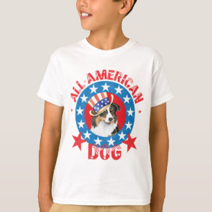 Patriotic Australian Shepherd T-Shirt