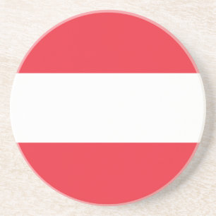 Patriotic Austrian Flag Coaster
