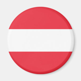 Patriotic Austrian Flag Magnet