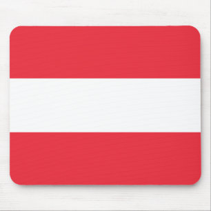 Patriotic Austrian Flag Mouse Mat