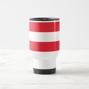 Patriotic Austrian Flag Travel Mug