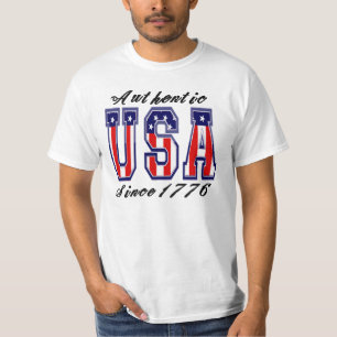 Patriotic Authentic USA Since 1776 T-Shirt