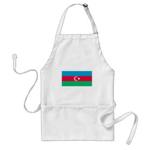 Patriotic Azerbaijan Flag Standard Apron