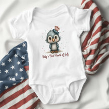 Patriotic Baby Eagle 4th of July