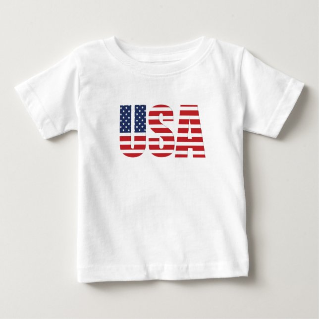 Patriotic Baby T-Shirt (Front)