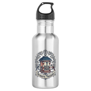 Patriotic Backyard Bird Feeder Vector Graphic Tee_ 532 Ml Water Bottle