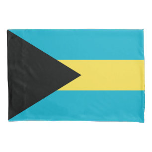 Patriotic Bahamian Flag Pillowcase