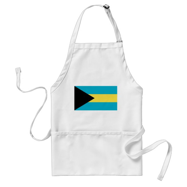 Patriotic Bahamian Flag Standard Apron (Front)