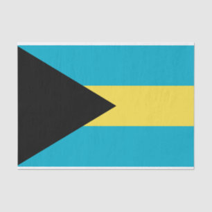Patriotic Bahamian Flag Tissue Paper