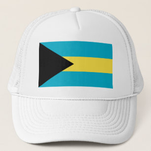 Patriotic Bahamian Flag Trucker Hat