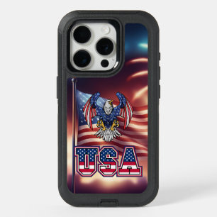 Patriotic Bald American Eagle 