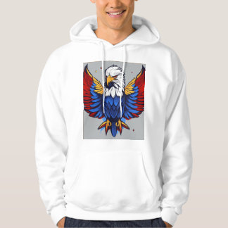 "Patriotic Bald Eagle T-Shirt - Soar with Freedom Hoodie
