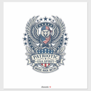 Patriotic Bandanna Rocker Old Glory Music Rock Met