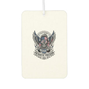 Patriotic Bandanna Rocker Old Glory Music Rock Met Car Air Freshener