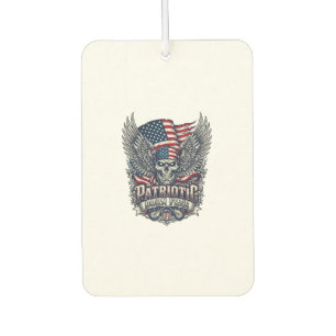 Patriotic Bandanna Rocker Old Glory Music Rock Met Car Air Freshener