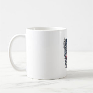 Patriotic Bandanna Rocker Old Glory Music Rock Met Coffee Mug
