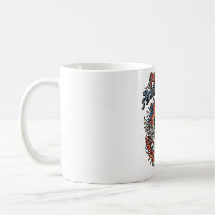 Patriotic Bandanna Rocker Old Glory Music Rock Met Coffee Mug