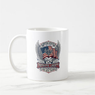 Patriotic Bandanna Rocker Old Glory Music Rock Met Coffee Mug