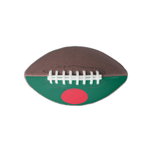 Patriotic Bangladeshi Flag American Football