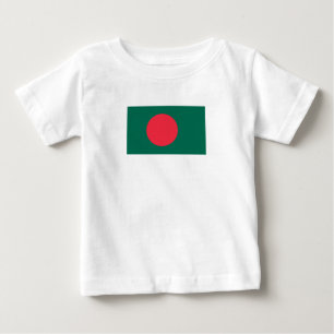 Patriotic Bangladeshi Flag Baby T-Shirt