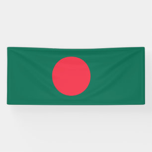 Patriotic Bangladeshi Flag Banner