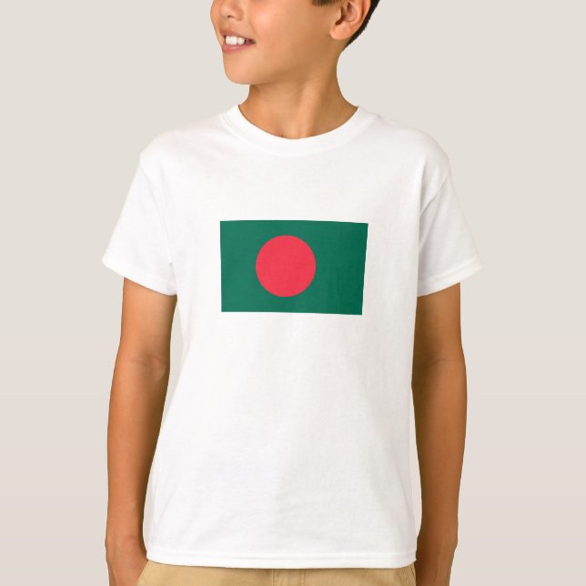 Patriotic Bangladeshi Flag T-Shirt (Front)