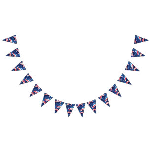 Patriotic Banner Flags