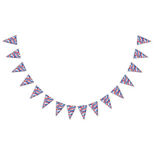 Patriotic Banner Flags