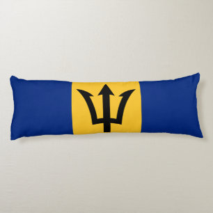 Patriotic Barbados Flag Body Cushion