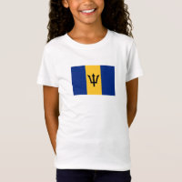 Patriotic Barbados Flag