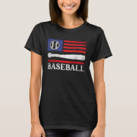 Patriotic Baseball 4th Of July US Flag Baseball Fa