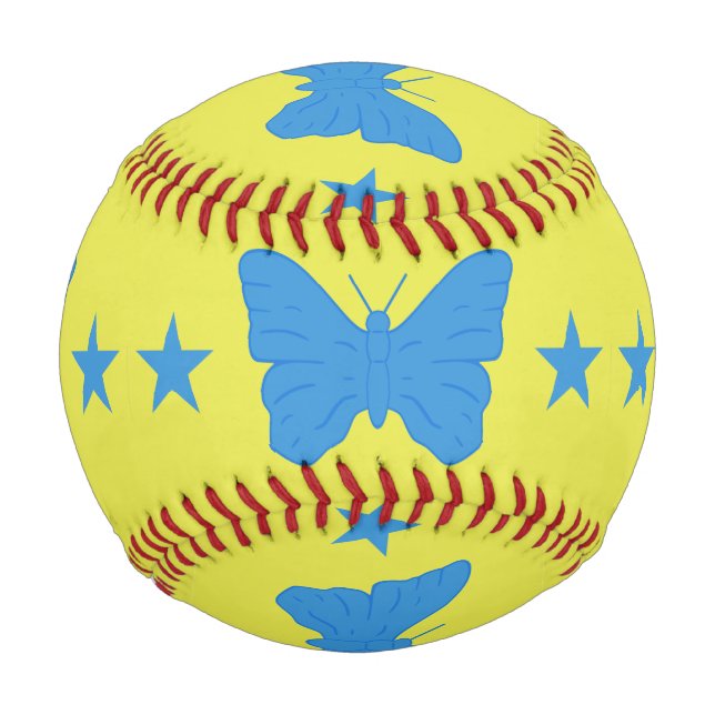 Patriotic baseball with flag of Bady Bassit (Front)