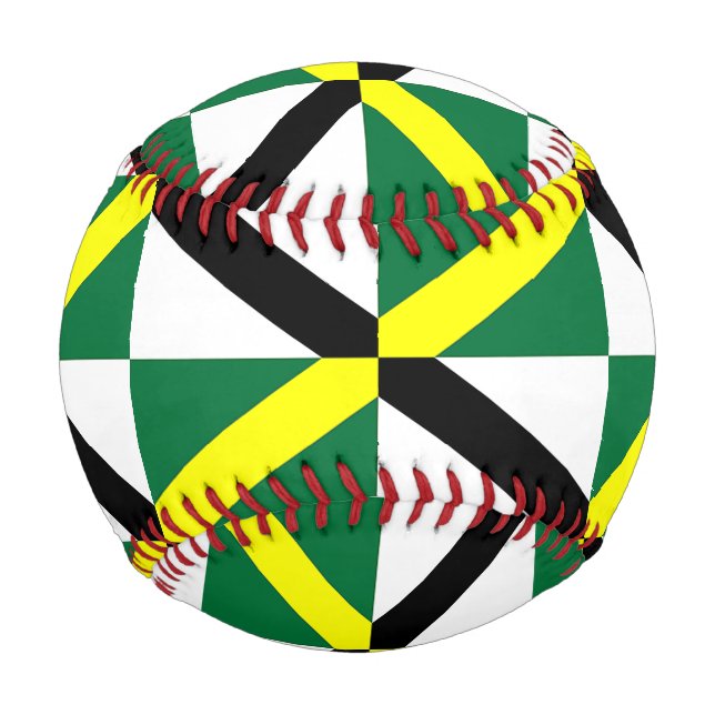 Patriotic baseball with flag of Monterey, USA (Front)