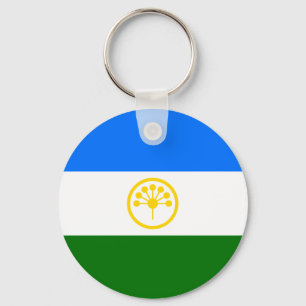 Patriotic Bashkortostan Flag Key Ring