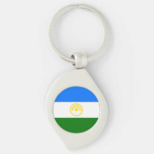 Patriotic Bashkortostan Flag Key Ring