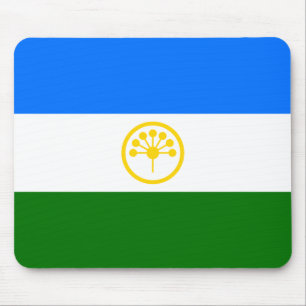 Patriotic Bashkortostan Flag Mouse Mat